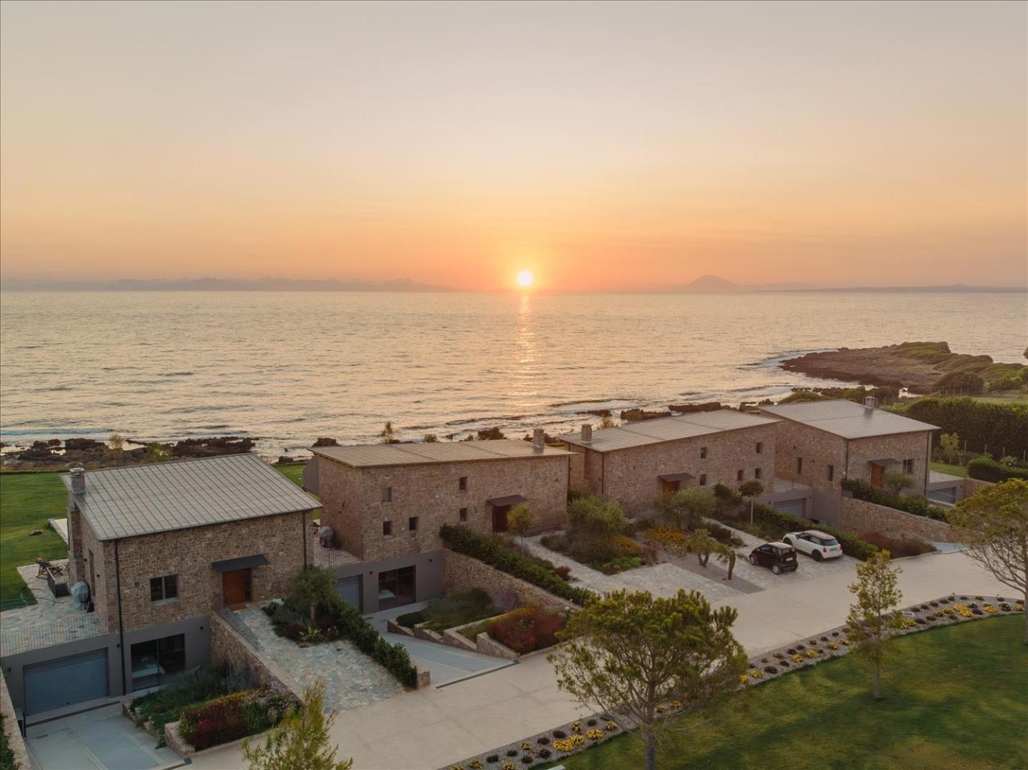 Real Life Homes Luxurious Seafront Villas Each With Their Own Private Pools Korakokhórion Buitenkant foto
