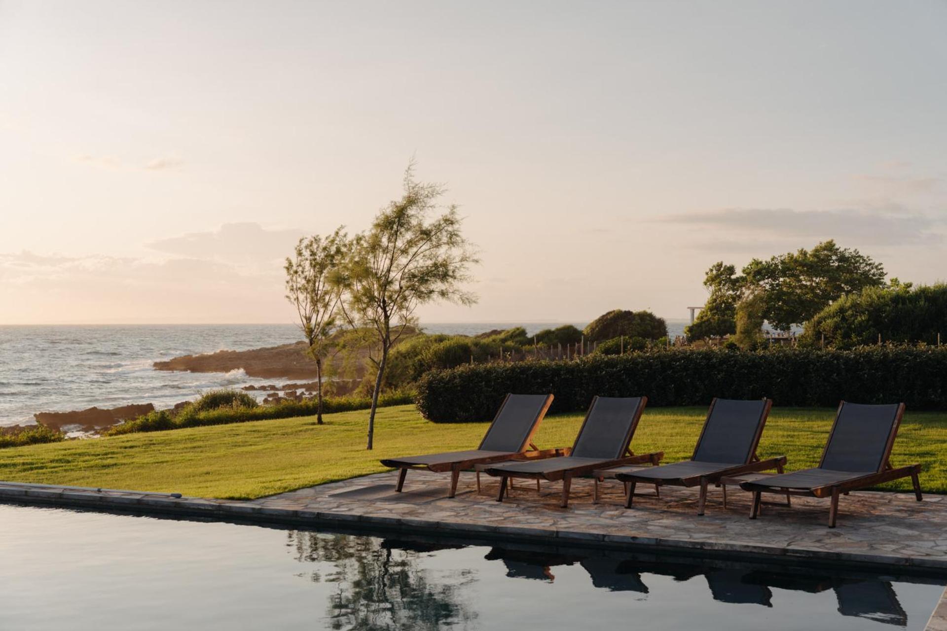 Real Life Homes Luxurious Seafront Villas Each With Their Own Private Pools Korakokhórion Buitenkant foto